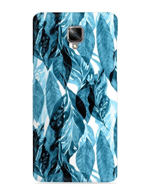 Leaves Pattern Jungle Snap Case for Oneplus 3 Zapvi