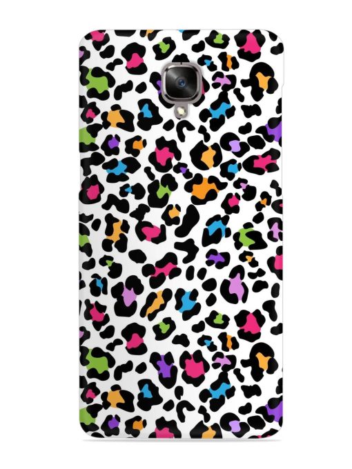 Seamless Leopard Pattern Snap Case for Oneplus 3 Zapvi