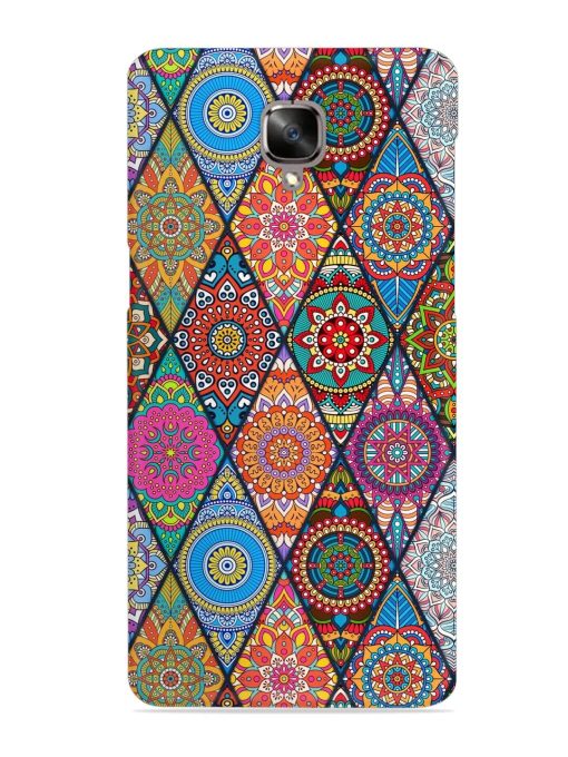 Seamless Tile Pattern Snap Case for Oneplus 3 Zapvi