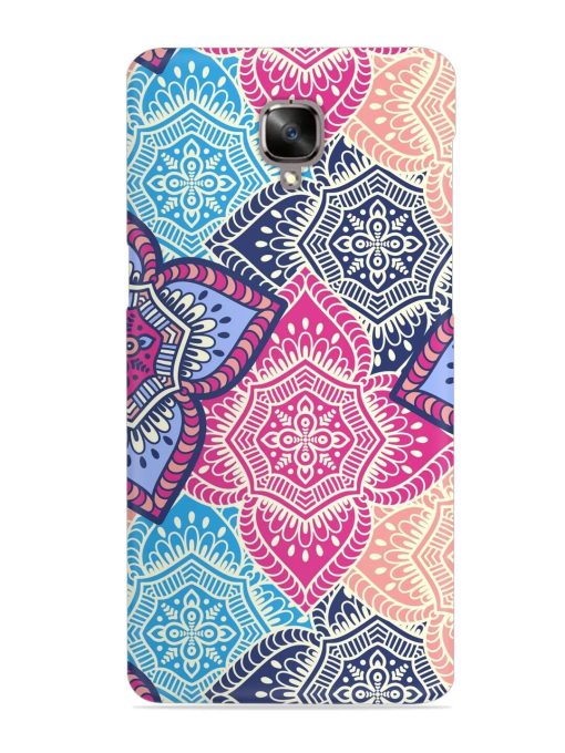 Ethnic Floral Seamless Snap Case for Oneplus 3