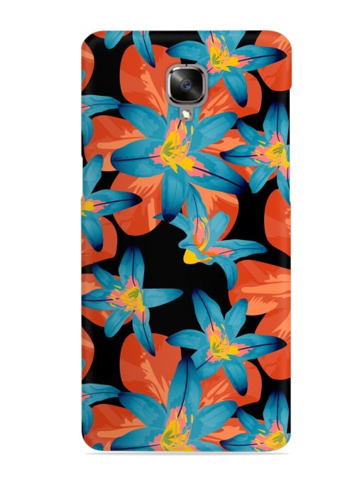 Philippine Flowers Seamless Snap Case for Oneplus 3 Zapvi