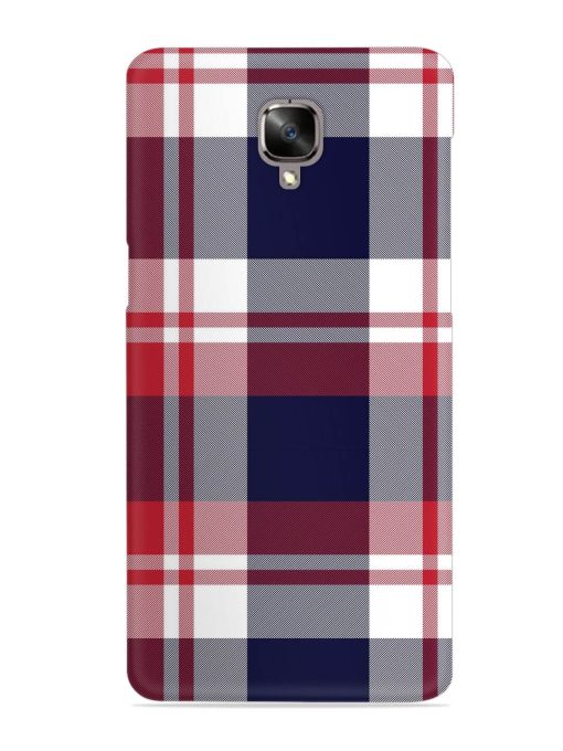 Classic Plaid Tartan Snap Case for Oneplus 3 Zapvi