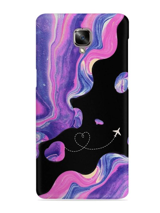 Glitter Art Snap Case for Oneplus 3 Zapvi