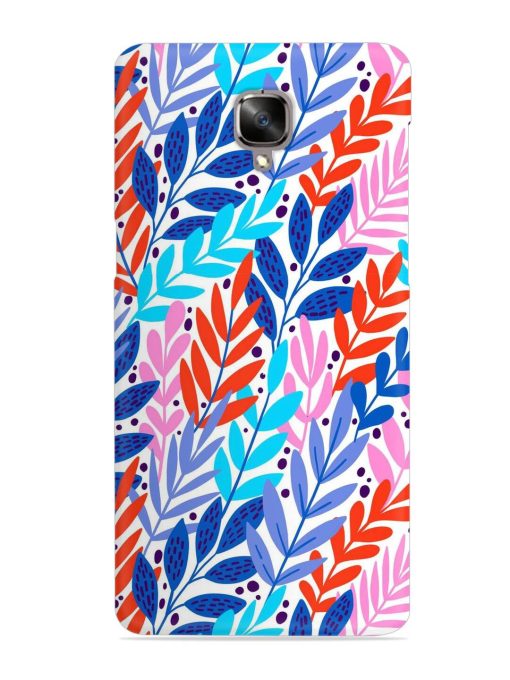 Bright Floral Tropical Snap Case for Oneplus 3 Zapvi