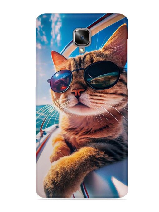 Cat In Style Snap Case for Oneplus 3 Zapvi