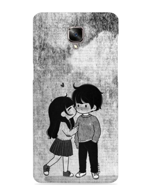 Couple Love Highlights Snap Case for Oneplus 3