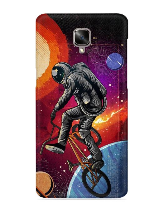 Super Eclipse Bmx Bike Snap Case for Oneplus 3 Zapvi