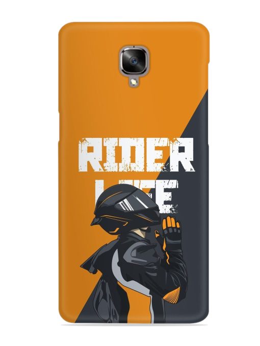 Rider Life Snap Case for Oneplus 3