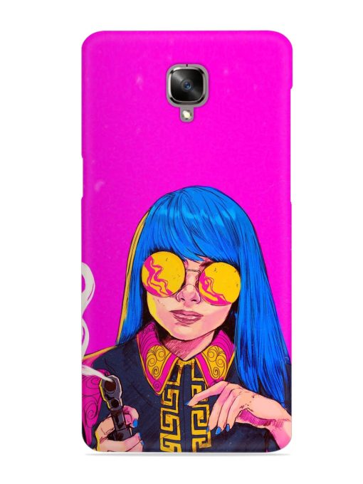 Aesthetic Anime Girl Snap Case for Oneplus 3