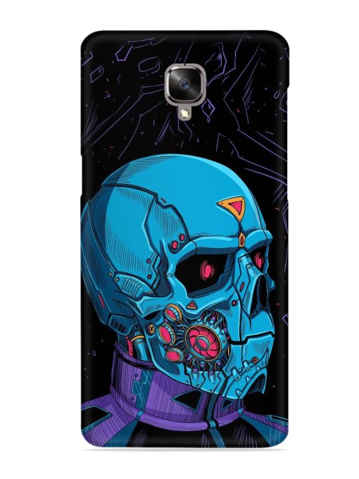 Skull Robo Vector Snap Case for Oneplus 3