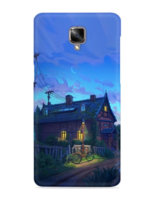 Beautiful Village House Snap Case for Oneplus 3 Zapvi