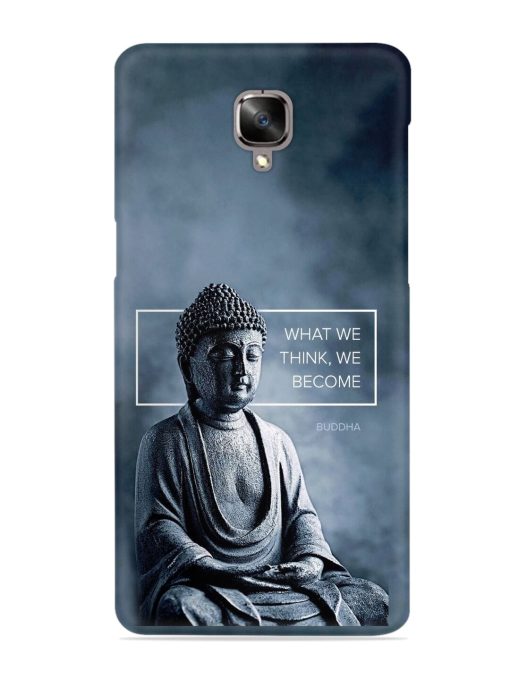 What We Think We Become Snap Case for Oneplus 3 Zapvi