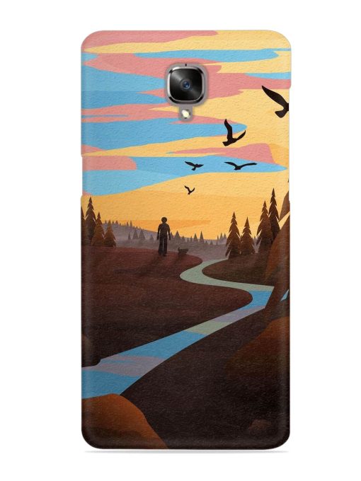 Natural Landscape Art Snap Case for Oneplus 3 Zapvi