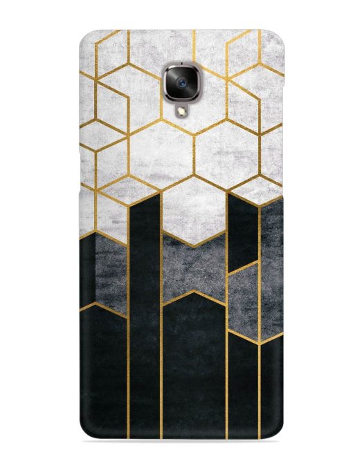 Cube Marble Art Snap Case for Oneplus 3T Zapvi