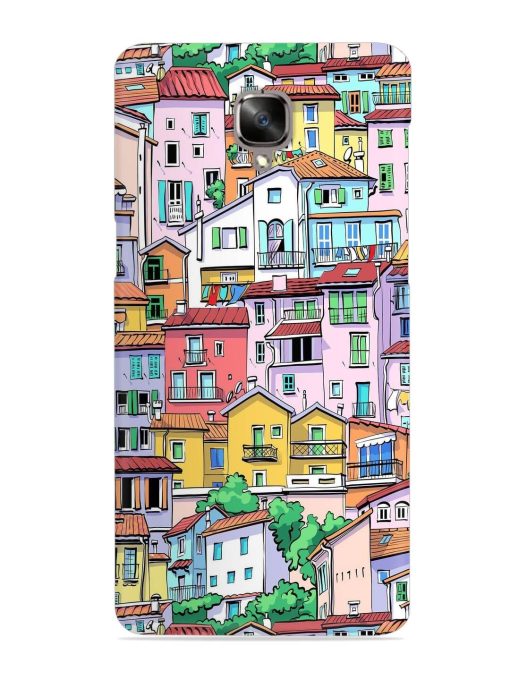 Europe Old Town Snap Case for Oneplus 3T Zapvi