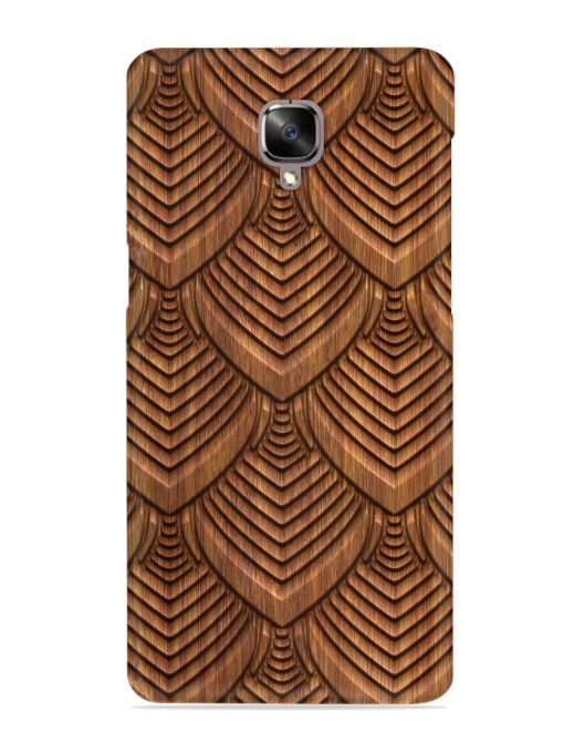 Carved Pattern On Snap Case for Oneplus 3T Zapvi