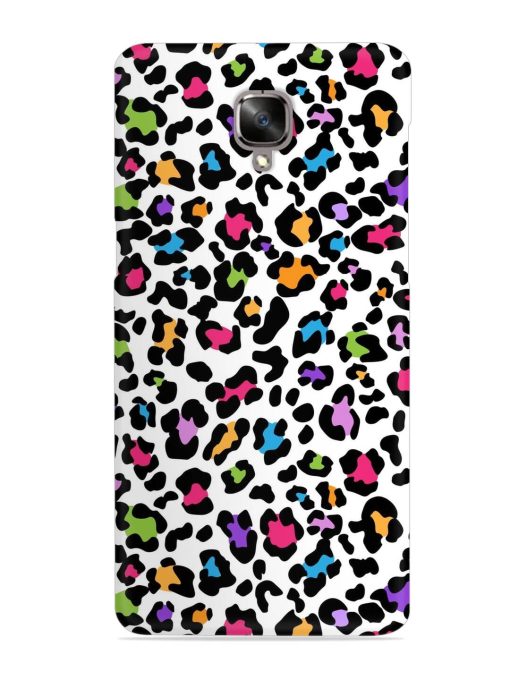 Seamless Leopard Pattern Snap Case for Oneplus 3T