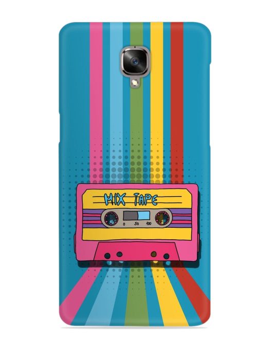 Mix Tape Vactor Snap Case for Oneplus 3T Zapvi