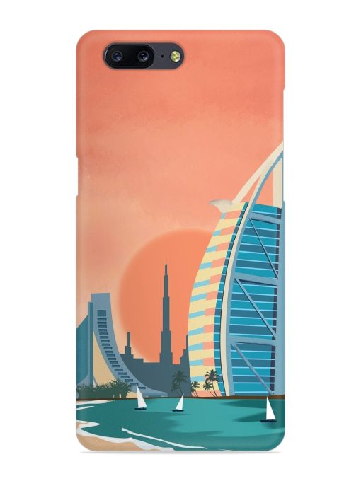 Dubai Architectural Scenery Snap Case for Oneplus 5 Zapvi