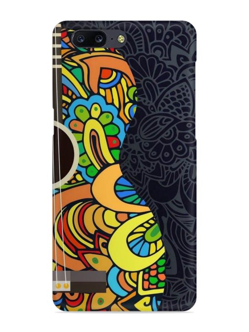 Guitar Vector Art Snap Case for Oneplus 5