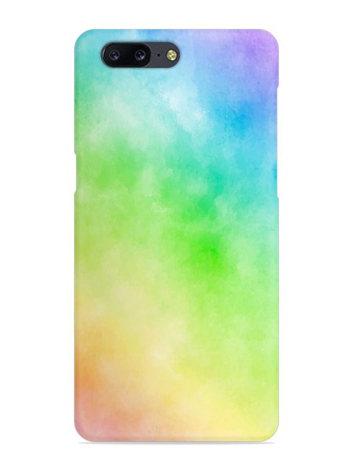 Watercolor Mixture Snap Case for Oneplus 5 Zapvi