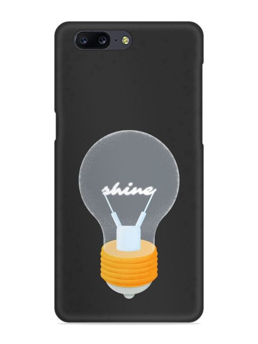 Bulb Background Snap Case for Oneplus 5 Zapvi