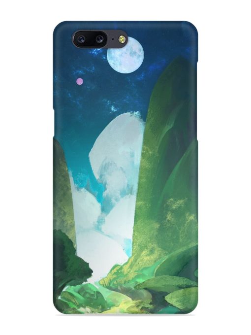 Abstract Art Of Nature Snap Case for Oneplus 5 Zapvi