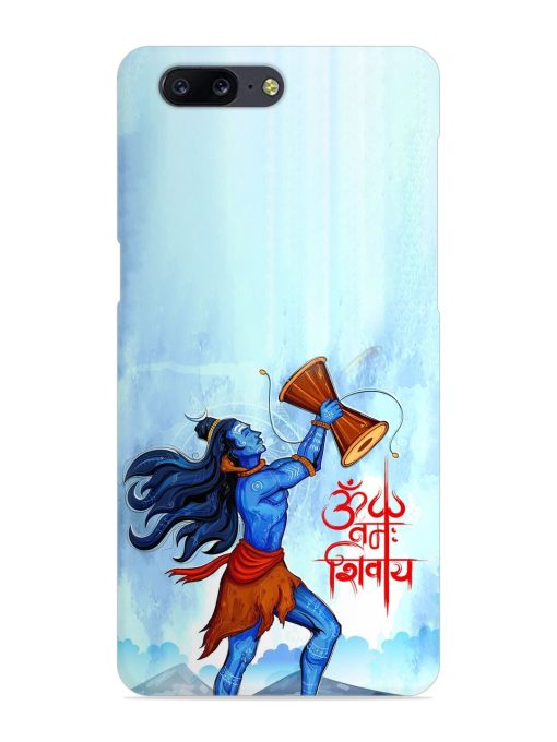 Illustration Lord Shiva Snap Case for Oneplus 5