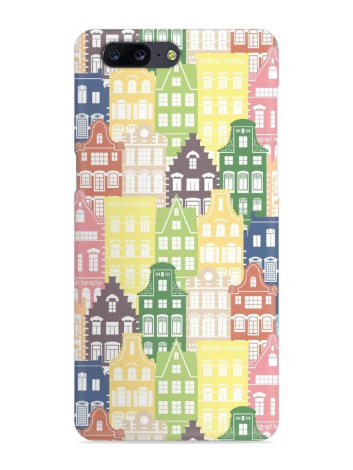 Seamless Shapes Pattern Snap Case for Oneplus 5 Zapvi