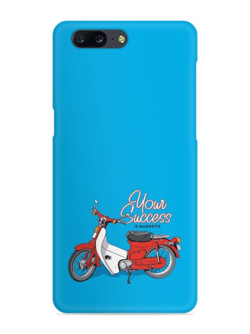 Motorcycles Image Vector Snap Case for Oneplus 5 Zapvi