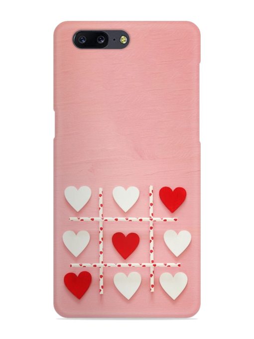 Valentines Day Concept Snap Case for Oneplus 5 Zapvi