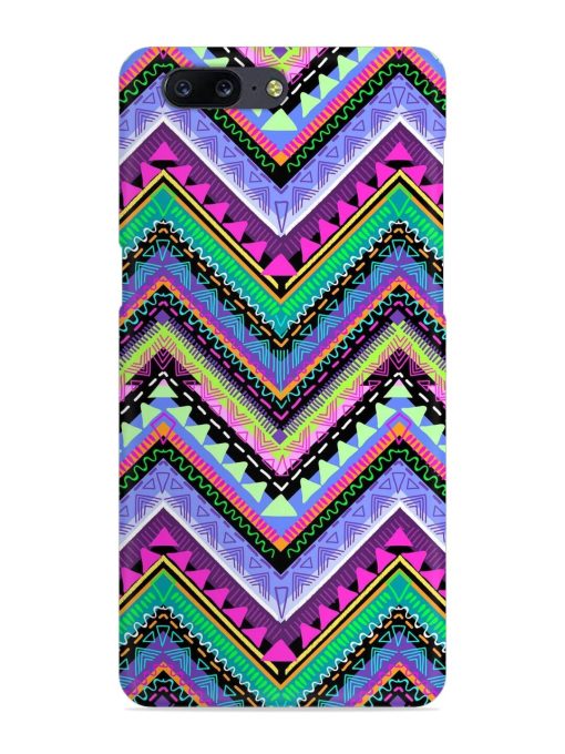 Tribal Aztec Print Snap Case for Oneplus 5 Zapvi