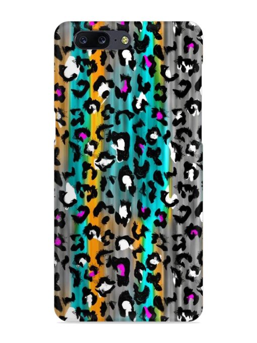 Mix Animal Skin Snap Case for Oneplus 5