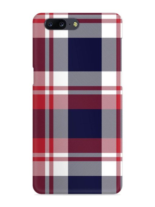 Classic Plaid Tartan Snap Case for Oneplus 5 Zapvi