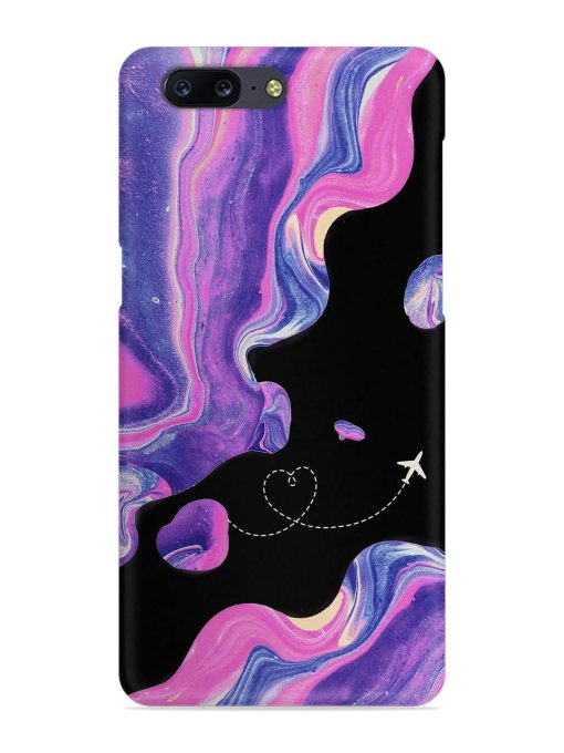 Glitter Art Snap Case for Oneplus 5 Zapvi