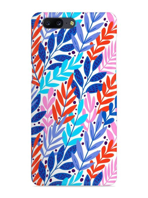 Bright Floral Tropical Snap Case for Oneplus 5