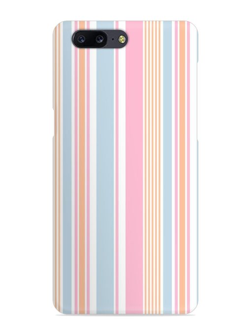 Stripe Seamless Pattern Snap Case for Oneplus 5