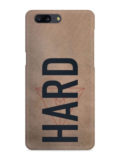 Hard Typo Snap Case for Oneplus 5 Zapvi