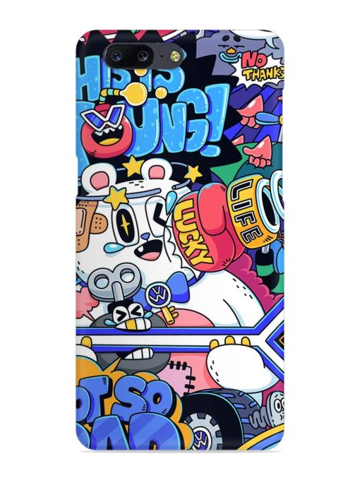 Universal Doodle Snap Case for Oneplus 5