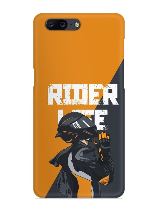 Rider Life Snap Case for Oneplus 5