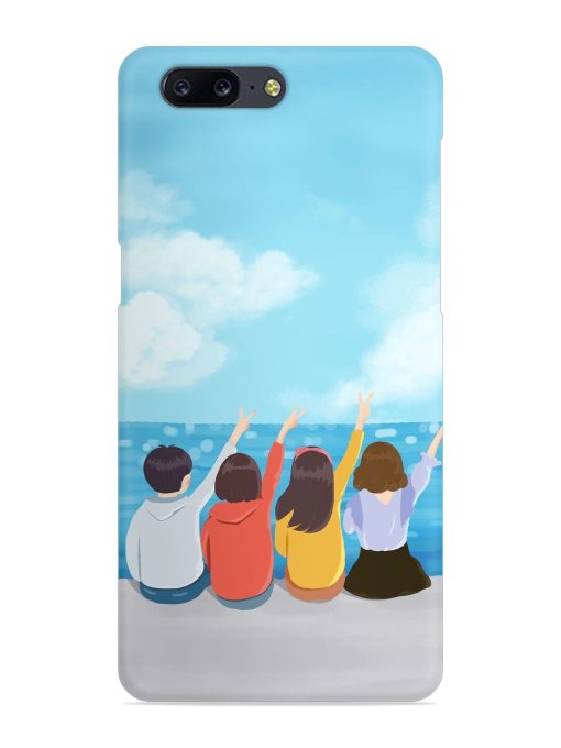 Happy Kids Snap Case for Oneplus 5