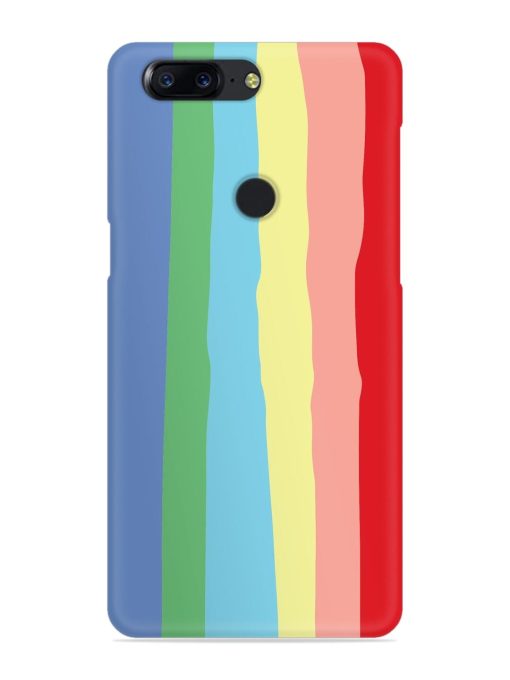 Rainbow Premium Shade Snap Case for Oneplus 5T Zapvi