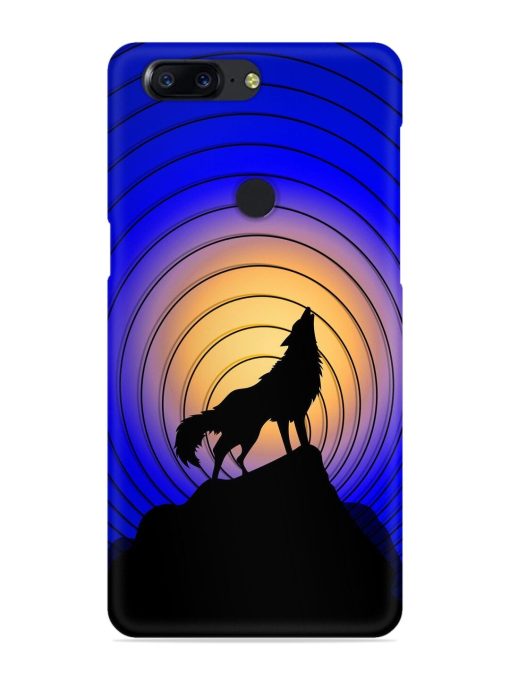 Fox Roaring Design Snap Case for Oneplus 5T