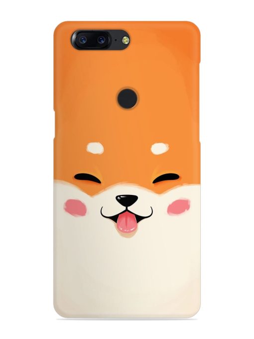 Happy Cat Art Snap Case for Oneplus 5T Zapvi