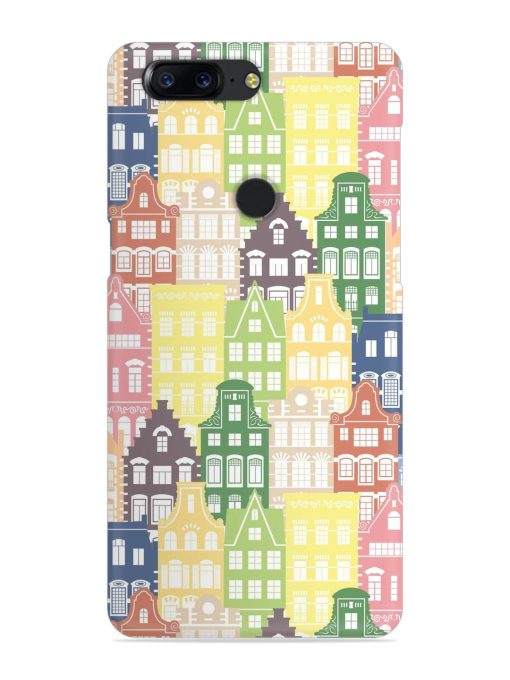 Seamless Shapes Pattern Snap Case for Oneplus 5T Zapvi