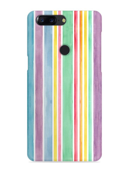 Hand Drawn Watercolor Snap Case for Oneplus 5T Zapvi