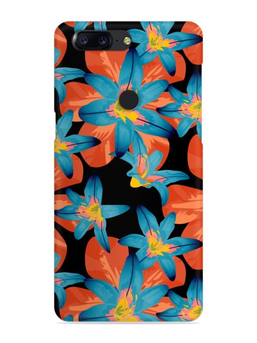 Philippine Flowers Seamless Snap Case for Oneplus 5T Zapvi