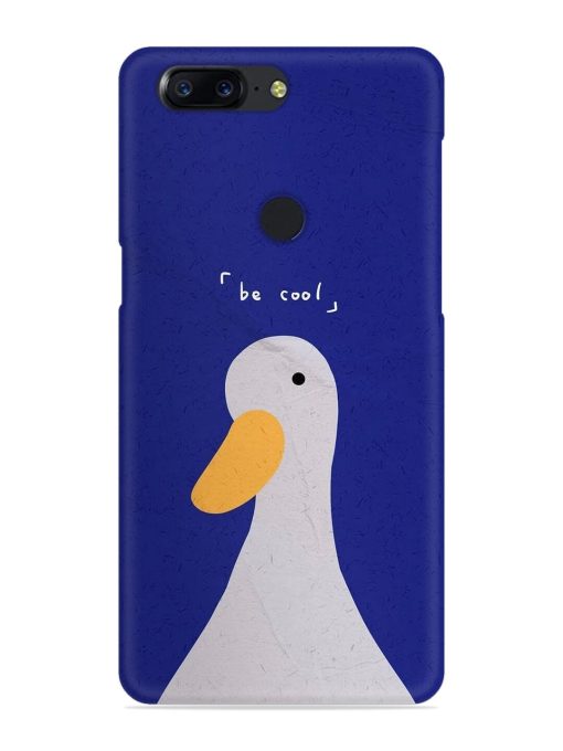 Be Cool Duck Snap Case for Oneplus 5T Zapvi