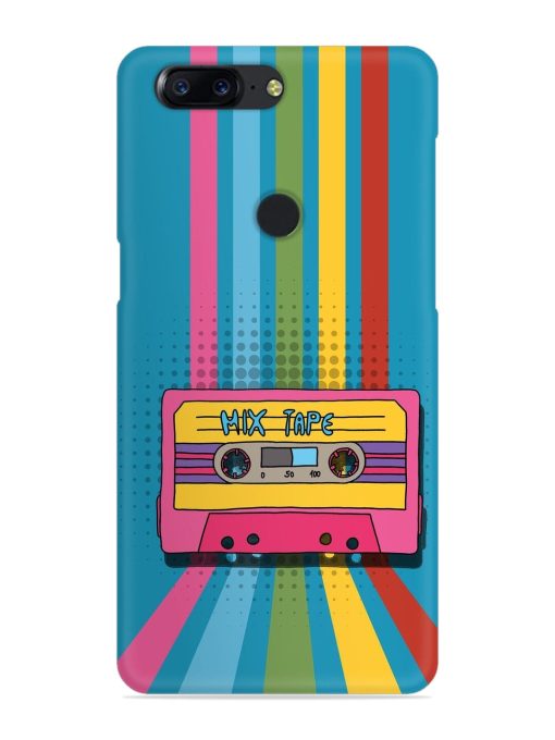 Mix Tape Vactor Snap Case for Oneplus 5T Zapvi