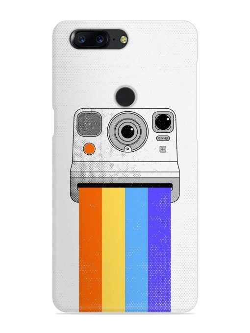 Retro Camera Art Snap Case for Oneplus 5T Zapvi